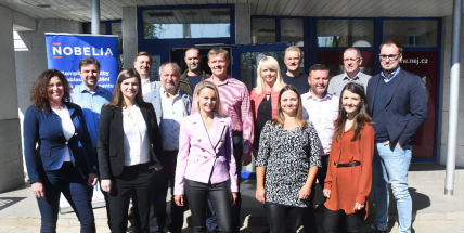 Bývalá budova O2 na Nové Hospodě opět ožila. Mimo jiné je za tím společnost Nobelia, která zde našla své sídlo