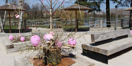 V sobotu se areál Nového rybníka zahalí do růžova, koná se tam akce Zamilovaný Novák