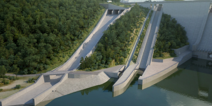 Komplikace při stavbě přelivu na Orlíku přinesou zdržení v řádu týdnů
