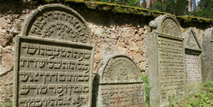 Na židovském hřbitově u Radobylu se nacházejí tak staré náhrobky, že svojí existencí sahají až do roku 1680