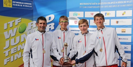 Dobříšský tenista Tomáš Krejčí pomohl Čechům k historickému úspěchu