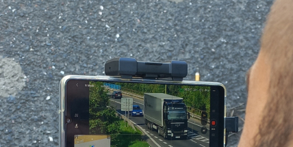 Na dopravu dohlížely i policejní drony