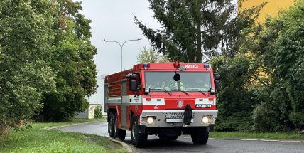 Hasiči vyjížděli k požáru trafostanice na Drkolnov, část Příbrami byla bez proudu