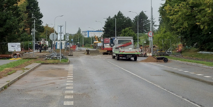 V Příbrami končí stavba mostů ve Školní ulici, průjezdná by měla být v neděli