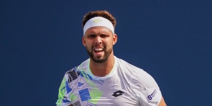 Zápas jak na horské dráze se šťastným koncem pro Veselého, který je již ve 3. kole US Open