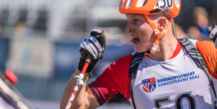 David Eliáš se mezi juniory na letním MS v biatlonu neztratil