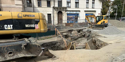 Dopravu v centru Příbrami stále komplikuje neprůjezdná Hailova ulice