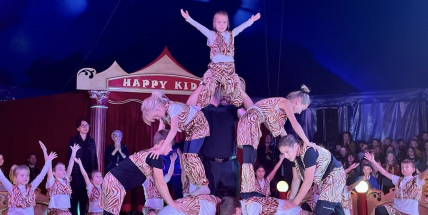 Projekt Cirkus Happy Kids se i přes těžké začátky stal doslova legendou