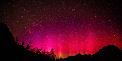 Polární záře nad českým obzorem se možná občas bude objevovat do pátku