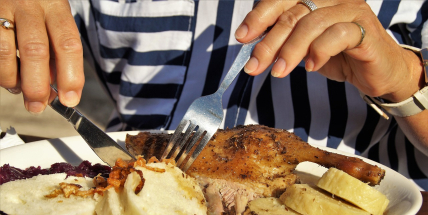 Polovina Čechů jí na svatého Martina husu, sama ji ale peče jen pětina