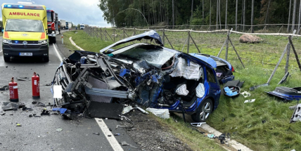 Ve středních Čechách se loni stalo 16.282 nehod, o 1154 více než předloni