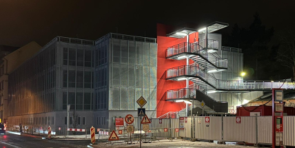 Nový parkovací dům v Příbrami se otevře řidičům zřejmě až v květnu