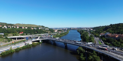 Řidiči do konce léta nenajedou na pražský Barrandovský most ze Strakonické