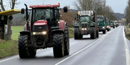 Středeční protest podpoří ve Středočeském kraji zemědělci s asi 300 stroji