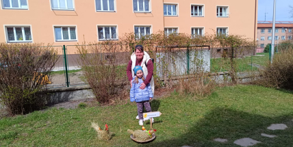V mateřské škole Klubíčko oslavují hravě velikonoční týden