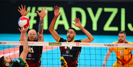 Lvi jasně ovládli první volejbalové semifinále proti Příbrami