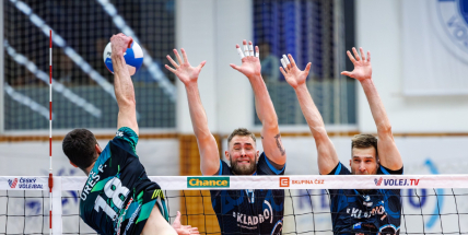 Volejbalisté Kladna vybojovali na úkor Příbrami extraligový bronz
