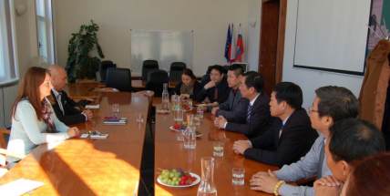 Vedení města se setkalo s čínskou delegací