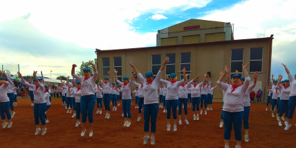 Na župním sletu v Komárově se předvedli i příbramští sokolové