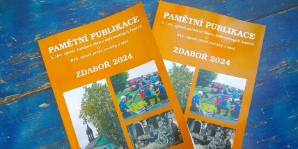 Nová publikace o příbramské části Zdaboř se věnuje 100. výročí hasičů a místním osobnostem