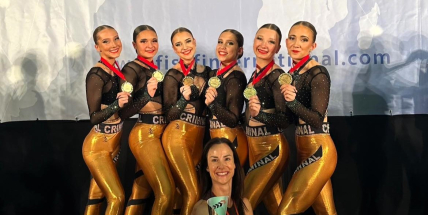 Juniorské stepařky SK Aerobic Oxygen Příbram přivezly z evropského šampionátu zlato