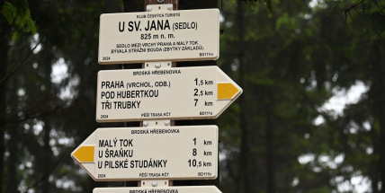 Turisté budou moci v Brdech využít 120 kilometrů dlouhou hřebenovou trasu