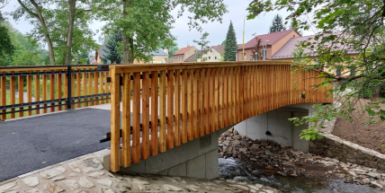 Příbram dokončila rekonstrukci dvou lávek, cena se vyšplhala nad 8 milionů korun