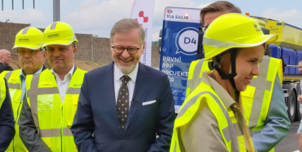 Stavba dálnice D4 jde do finále. Fiala slíbil plně průjezdnou republiku do deseti let