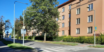 Město investuje do zvýšení světelného zabezpečení přechodu pro chodce