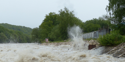 Města se připravují na velkou vodu a ruší naplánované akce. V Příbrami nebude Běh Kovohutěmi, ani Šalmaj