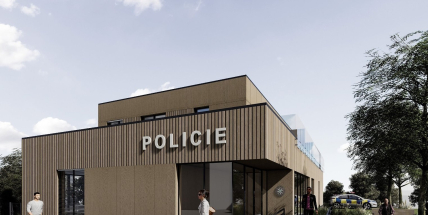 Dobříš plánuje výstavbu budovy s policejní stanicí