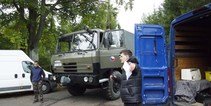 Na Rovinách v Brdech vyrostla státní hranice kvůli natáčení politického thrilleru Moloch