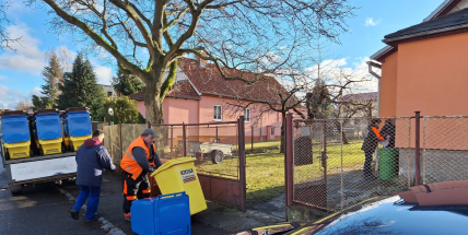 V Příbrami se rozšíří systém svozu tříděného odpadu door to door