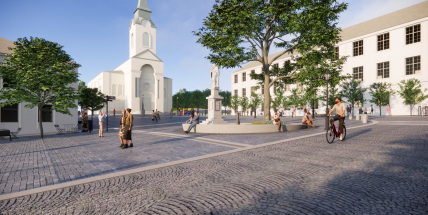 Architektonický návrh březohorské náměstí prošel dalšími úpravami