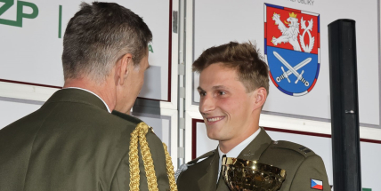 Armádním sportovcem roku se stal Vojtěch Neumann ze 13. dělostřeleckého pluku v Jincích