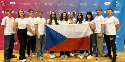 Sokolové z Příbrami reprezentovali na evropském mistrovství v TeamGymu