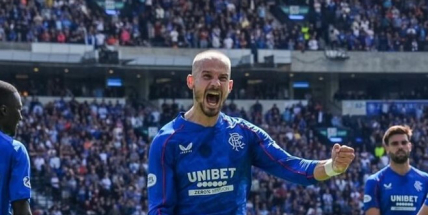 Václav Černý pálil v dresu Rangers FC opět ostrými