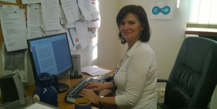 Hostem dnešního chatu byla ředitelka OHK Irena Karpíšková