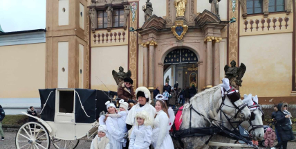 O zlaté neděli městem projede kočár s pastýřem