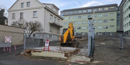 Nemocnice přestěhovala ORL ambulanci a pokračuje ve stavebních pracích