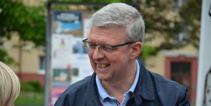 Karel Havlíček v Příbrami diskutoval o politice, investicích, ale i slavné fence Betyně