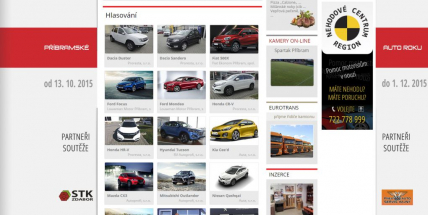 Auto Příbram: Hlasovat můžete až do konce listopadu