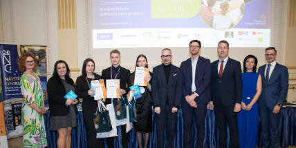 Žáci z Příbramské Obchodní akademie ovládli celostátní soutěž Finanční gramotnosti!