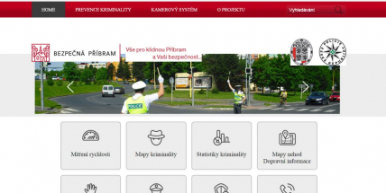 Příbram spustila nový webový portál s mapami kriminality