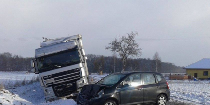 Silnice z Tochovic na Horčápsko je uzavřena kvůli nehodě