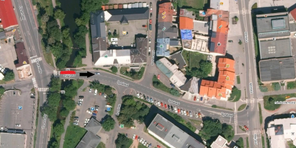 Výměna zábradlí omezila dopravu ve Špitálské ulici