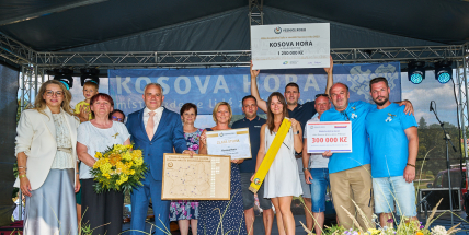 Kosova Hora získala titul Vesnice roku Středočeského kraje