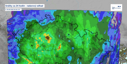 Brdy zalila voda: Aladin trefil předpověď, houbaři mají naději