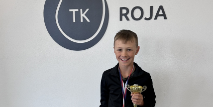 Příbramský tenisový talent Dominik Šebík se stal třetím nejlepším babytenistou v ČR