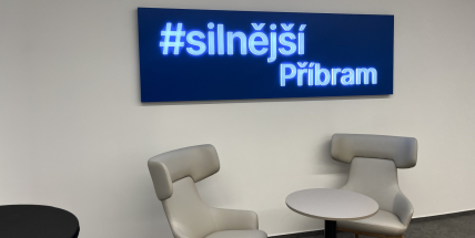 Svatá Hora, Kamýk, Orlík pod jednou střechou - Česká spořitelna dokončila rekonstrukci pobočky v Příbrami